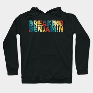 Retro Color - Breaking Benjamin Hoodie